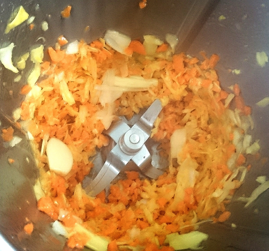 Crema de rape y gambas TM31/TM5