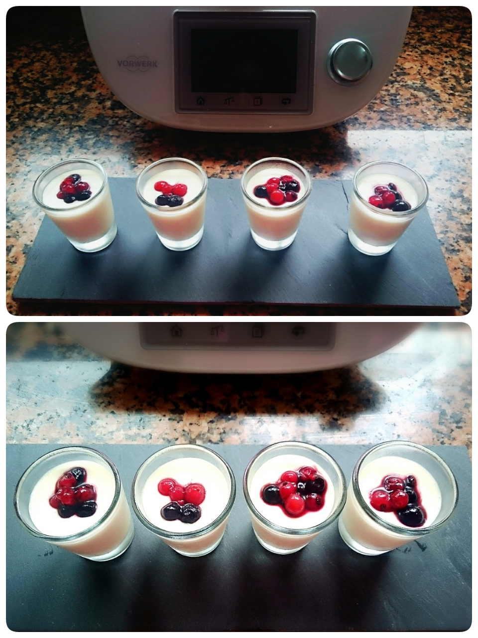 CHUPITO DE CHOCOLATE BLANCO Y FRUTOS ROJOS