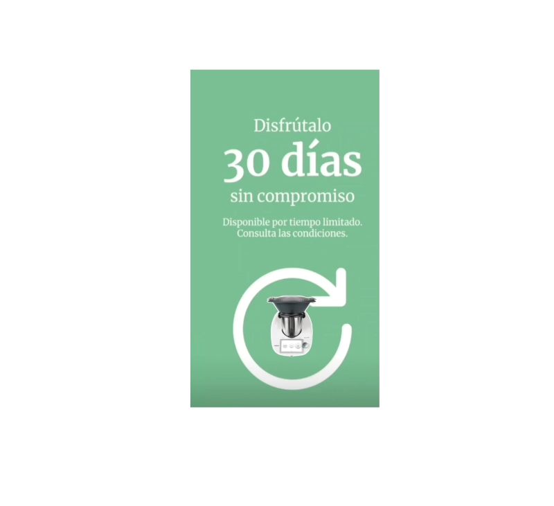 Vols provar el Thermomix durant 30 dies?