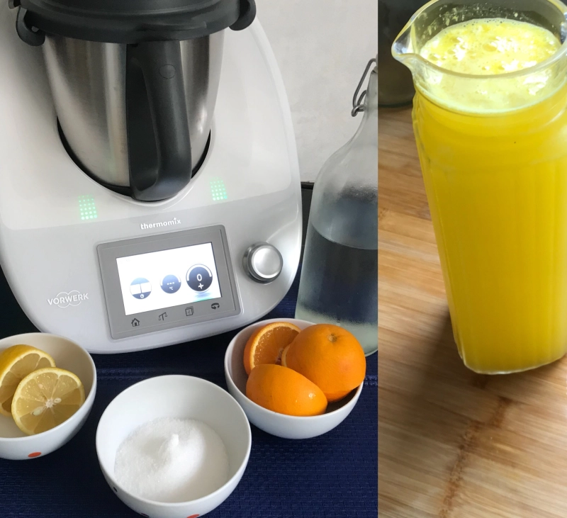 Zumo de Naranja con solo 2 segundos