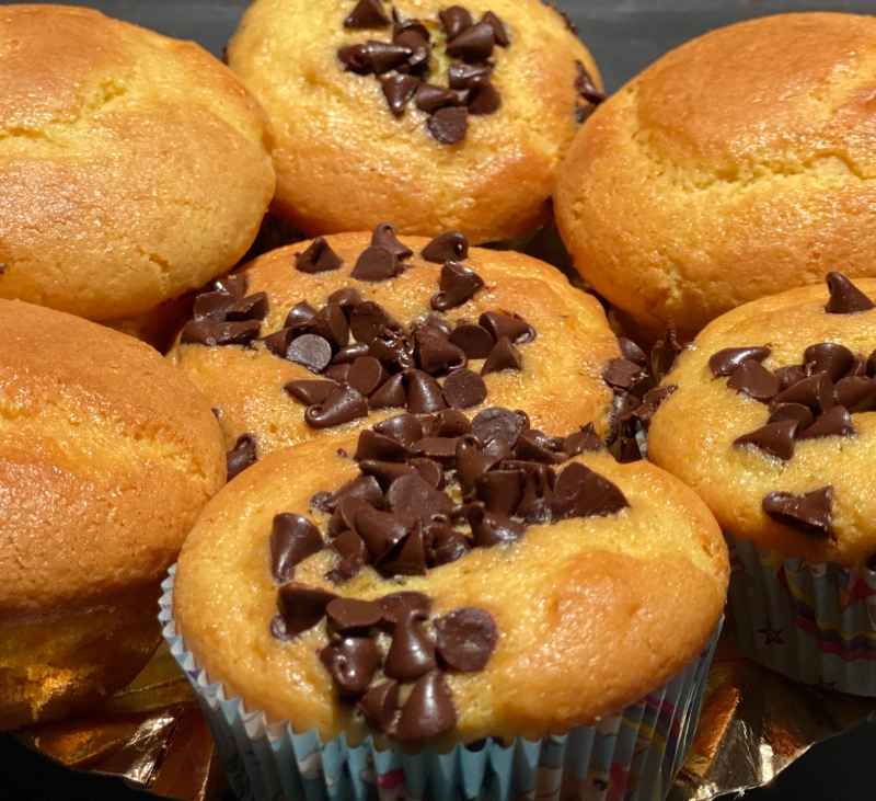 Magdalenes sense gluten amb Thermomix