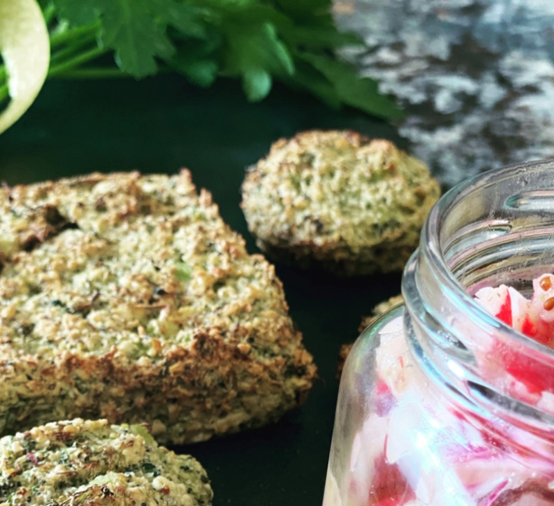 Hamburguesas vegetales con Thermomix