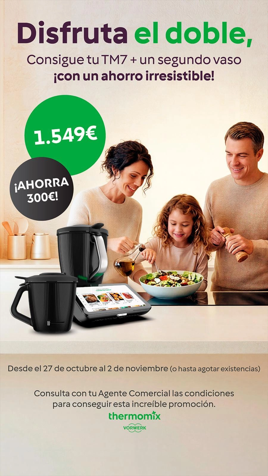 ¡PROMOCIÓN FLASH! Dos ofertas increíbles para conseguir tu Thermomix TM7