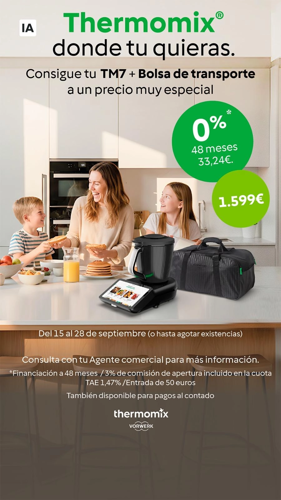 ¡PROMOCIÓN FLASH financiación SIN INTERESES!
