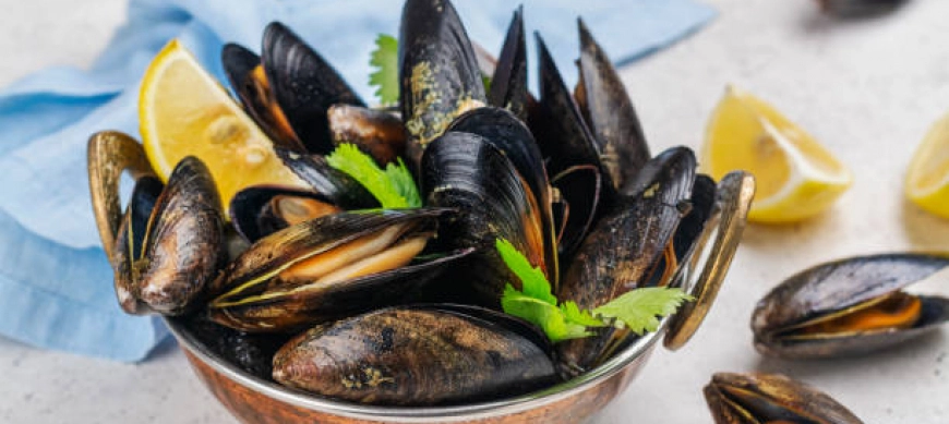 Mejillones al vapor