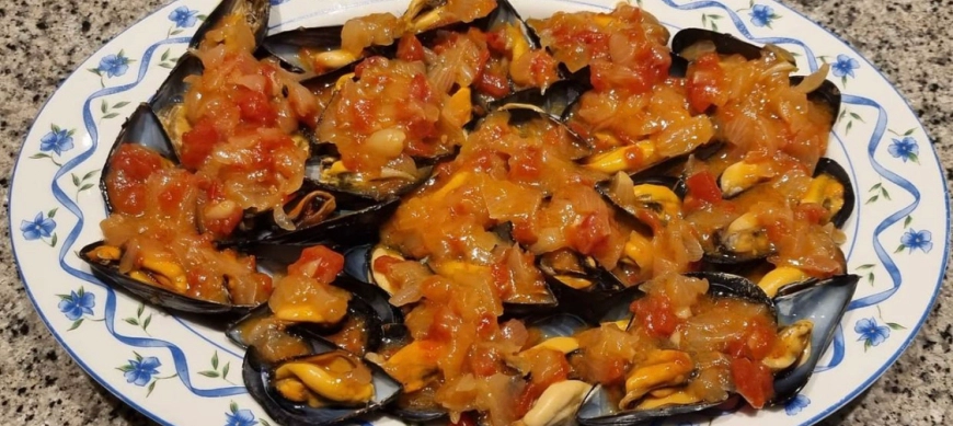 Mejillones a la marinera