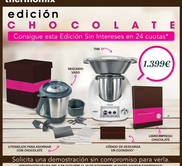 Edición Chocolate y ... FINANCIACIÓN AL 0%!!