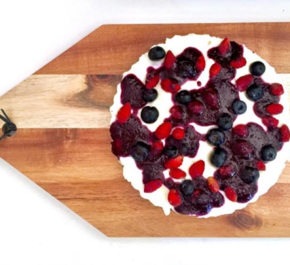 Cheesecake de Mascarpone y Arándanos
