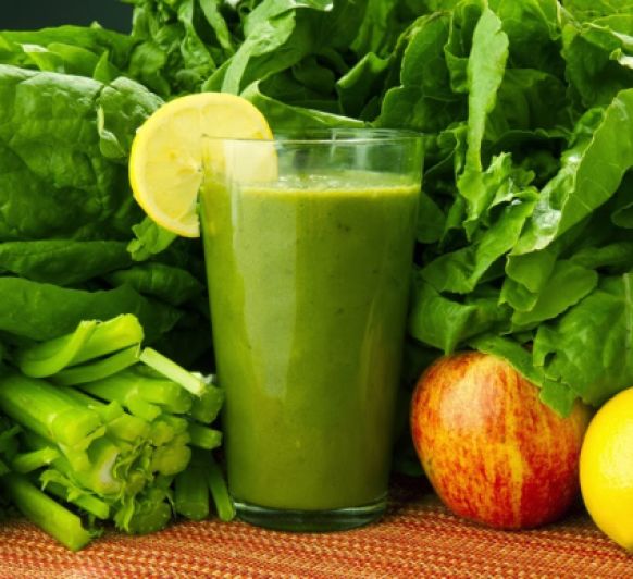SMOOTHIE VERD AMB FRUITES