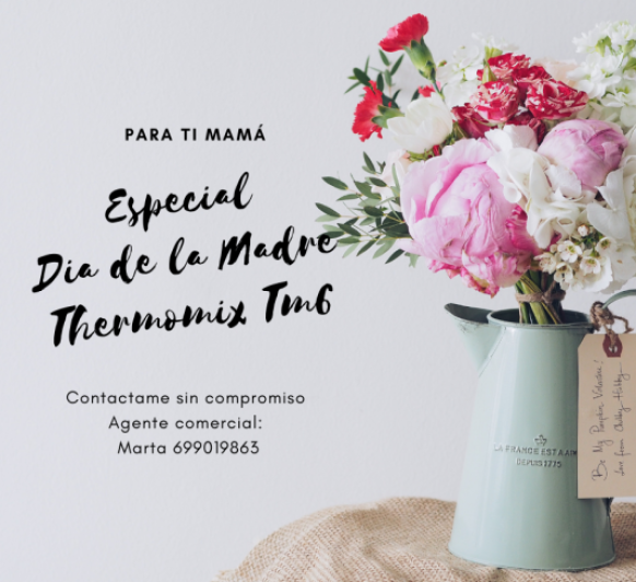 Thermomix® TM6; ESPECIAL DIA DE LA MARE